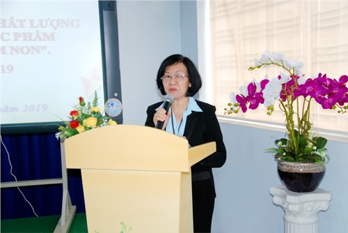 Hội thảo chuyên đề “Nâng cao chất lượng vệ sinh an toàn thực phẩm trong trường mầm non”